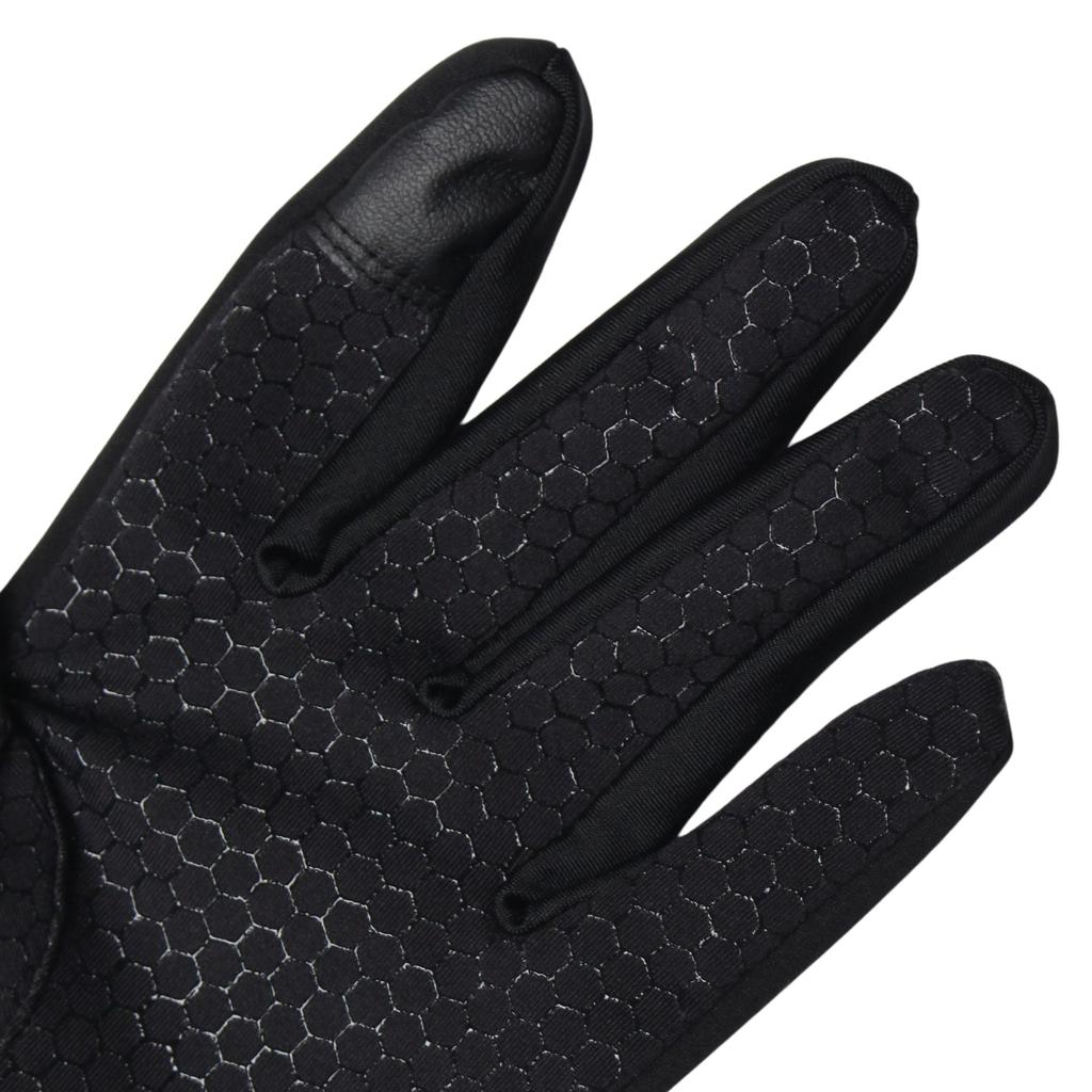 FINTA Soccer Field Gloves FT3514 ((0500) Black x White, One Size Fits All)