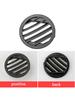 Car Dashboard Round AC Vent Outlet Grille Cover Air Condition Vent Grille Cover for Mercedes  X204 GLK Class 2008-2015