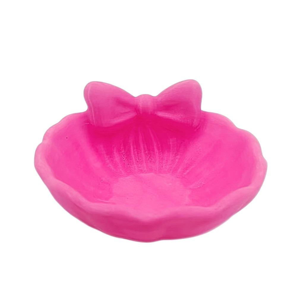3D Printed Bow Jewelry Tray Bowknot Trinket Dish Ring Holder Dresser Vanity Desk