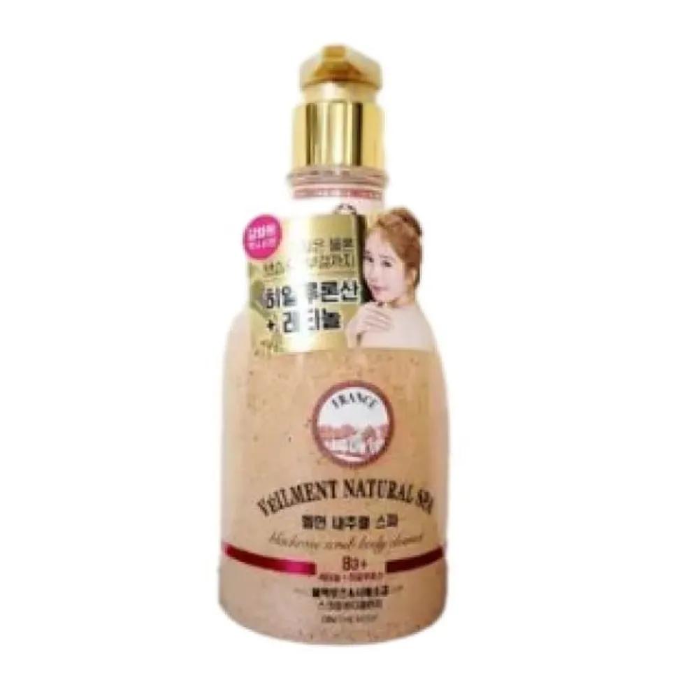 VEILMENT Natural Spa Moisture & Radiance Scrub Wash 400ml 1 Piece Lime & Basil