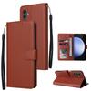 For Samsung Galaxy S24 FE Case 3 Card Slots Wallet PU Leather Phone Cover