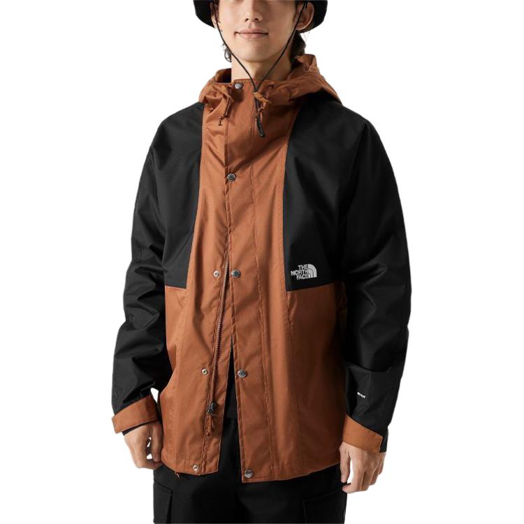 THE NORTH FACE Urban Exploration Waterproof And Windproof To Keep Warm Windbreaker Jacket Men's Brown NF0A5JZJ-QHO