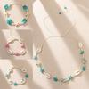 Oceanic Cartoon Seashell Necklace And Bracelet Adjustable And Unique Ins Design