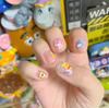 Neue Winnie Puuh Nägel Winnie Puuh 5D Geprägte Cartoon Nagelkunst Aufkleber 6 STÜCK 3D Cartoon Nagelkunst Zubehör für Nagelkunst Dekoration