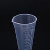 2Pcs/Set Measuring Cup Transparent Plastic Cone Reusable Kitchen Measuring Tool