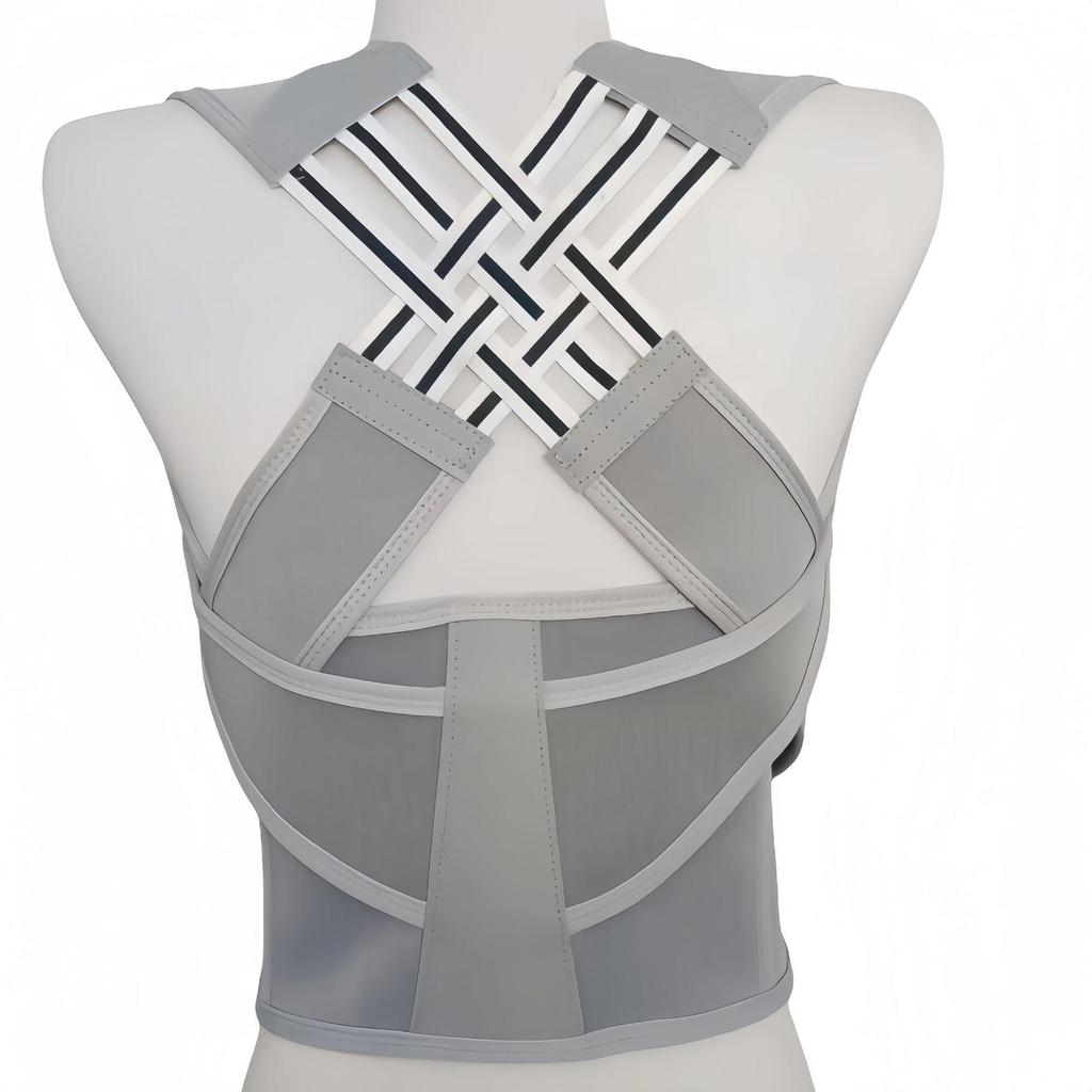 Unisex Posture Corrector: Back Support Belt for Shoulder Alignment and Anti-Hunchback Correction