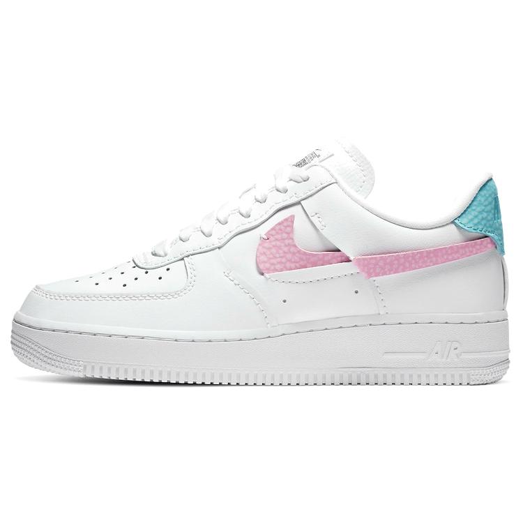Nike Womens Air Force 1 LXX 'White Pink Aqua' (women's sizes) White / Pink Rise / Bleached Aqua Skateboard Shoes DC1164 101