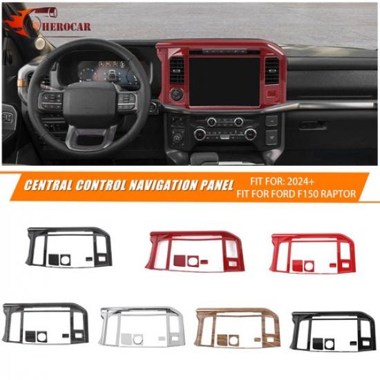 Muticolor Center Control Navigation Screen Panel Trim For Ford F150 2024 2025 US
