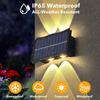 Solar Wall Lamp Outdoor Solar Lights Waterproof Up And Down Luminous Sunlights Home Balcony Yard Decor Garden Solar Wall Light