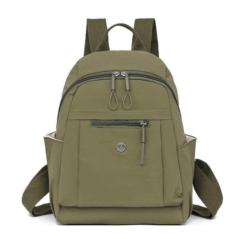 Neuer Stil Sommer Damen Umhängetasche Leichter Faltbarer Nylon Rucksack Handtasche Lässige Geldbörse
