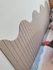Soft Upholstered Headboard Felt Wall Sticker: Anti-collision Decorative Wall Guard for Bedroom