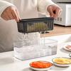 Hot 16Pcs Set Vegetable Chopper Onion Chopper Handle Food Grate Food Chopper Kitchen Vegetable Slicer Dicer Cut Potato Shredder