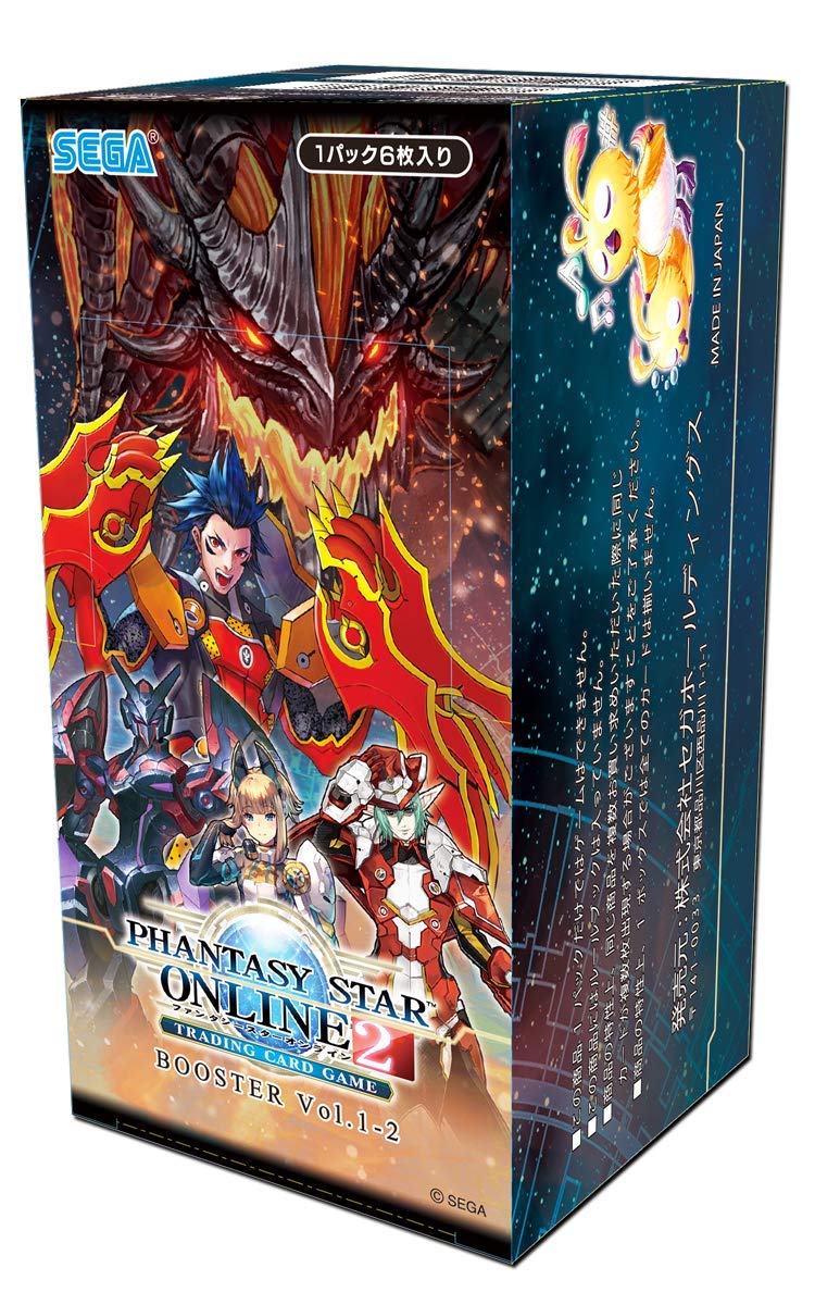 

КОЛЛЕКЦИОННАЯ КАРТОЧНАЯ ИГРА PHANTASY STAR ONLINE 2 КОРОБКА-БУСТЕРОВ Том 1-2