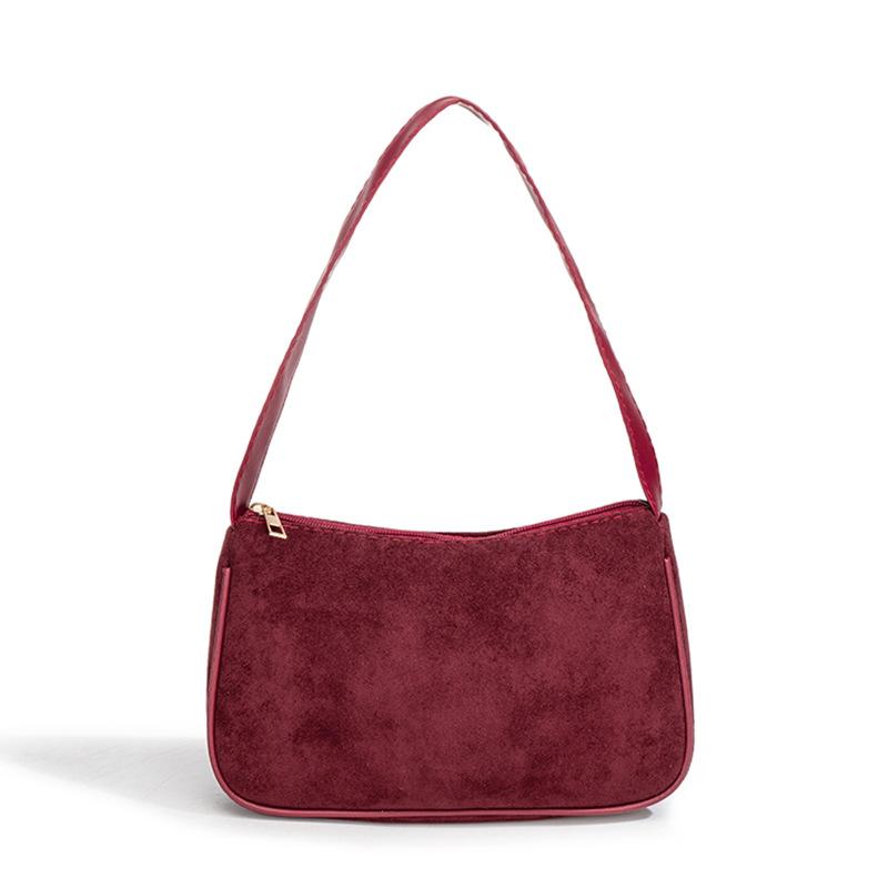 

Bag women s new high-value fashion simple messenger bag versatile chain single shoulder armpit small square bag красный