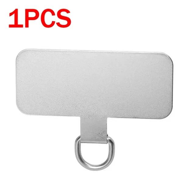 4/1Pcs Metal Phone Lanyard Gasket Patch Ultra Thin Mobile Phone Case Sling Rope Card Clip Snap Strap Hang Cord Tab Universal