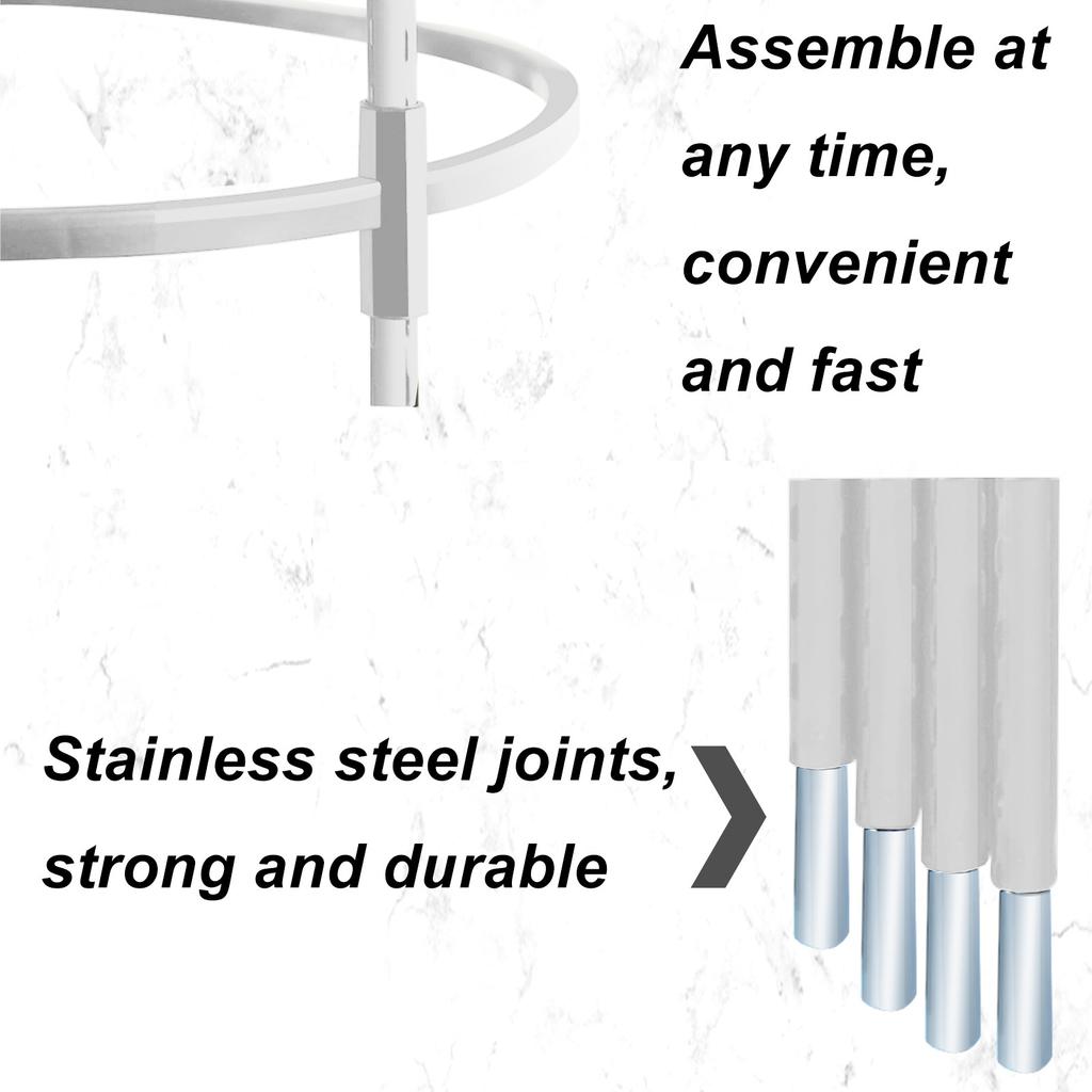 Assembled Umbrella Flower Stand Climbing Vine Plant Easy to Install Garden Plant Support