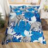 Elephant Duvet Cover Full Queen Size Wild Animal Bedding Set for Boys Girls Bedroom Dorm Decor Nature Wildlife Comforter Cover