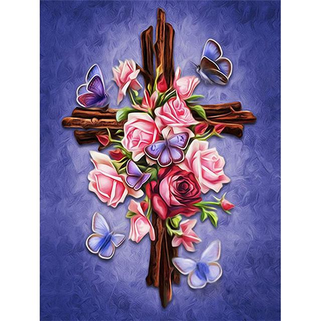 Diamante Mozaic Cascada Peisaj Strass Kit Diamant Paintig Natura Pădure Broderie cu punct de cruce Cadou lucrat manual