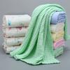 Baby Gauze Bath Towel - Skin-friendly Soft Lightweight Shower Towel Absorbent Breathable Kids Blanket & Air Condition Quilt