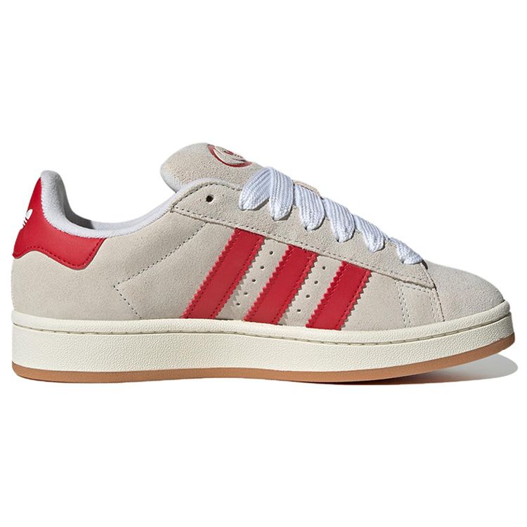 adidas Kampüs 00s Kristal Beyaz Kırmızı Kadın Spor Ayakkabı Krem Better-Scarlet Kirli Beyaz GY0037