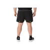 Asics Mens Running Logo Woven Breathable Lace-Up Comfortable Sports Shorts Men Shorts Black Gray 2011D247-001