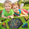 Chain Chess Classic Puzzle Board Game 1/2/4PCS Triangle Chess Rubber Band Multiplayer Battle Educational Chess for Kids
