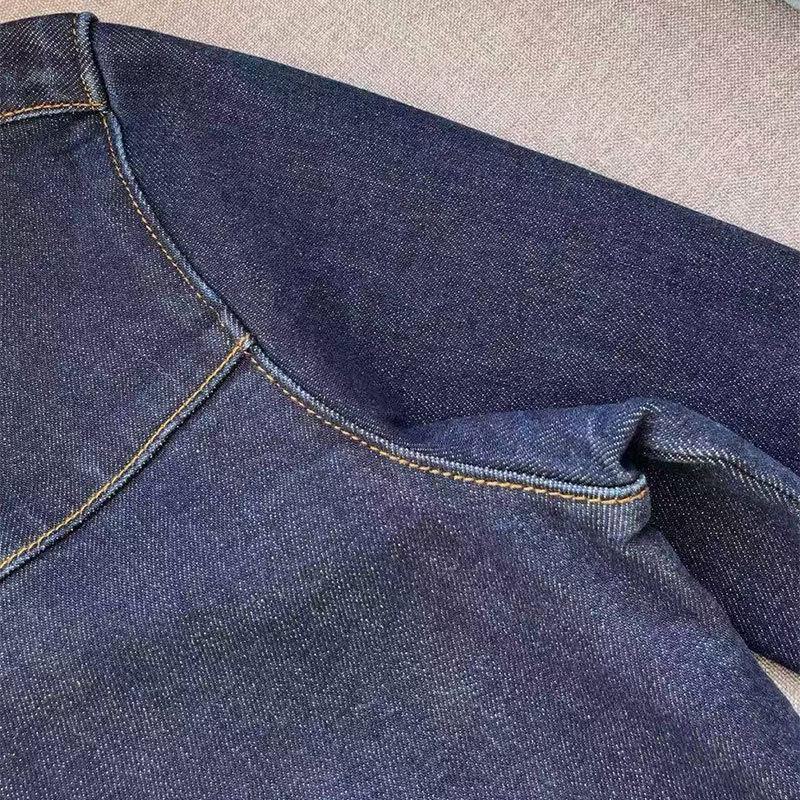 

Джинсовая рубашка с вышивкой - Коллекция ранней весны Medium джинсовый синий