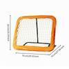 Soccer Rebound Net Square-Mesh Sports Training Gear Rounded-Corner