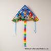 1m Cartoon Curved Edge Triangle Kite for Kids - Outdoor Flying Model