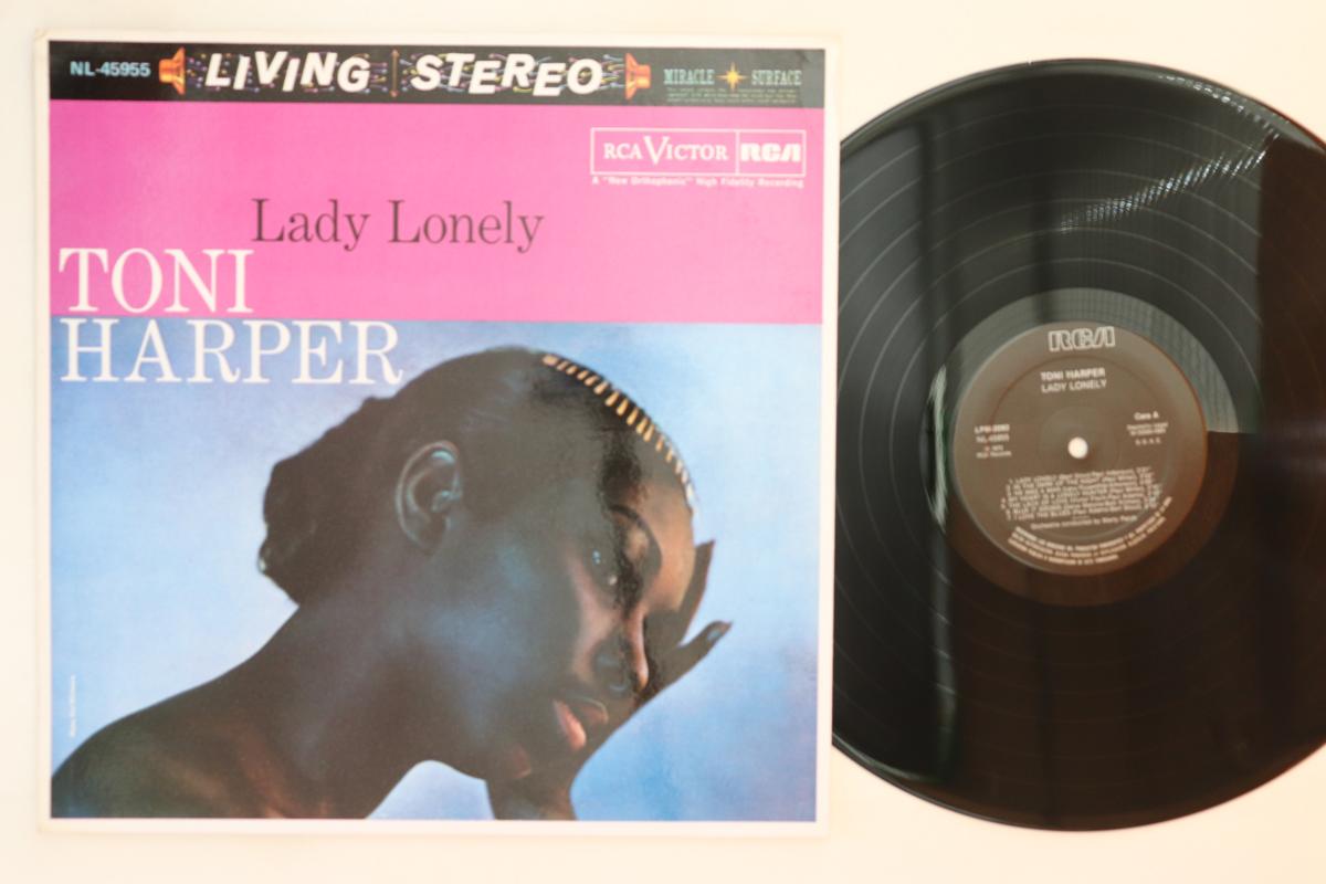 

LP Record TONI HARPER - Lady Lonely NL45955 RCA VICTOR 1984 Spain Jazz Used