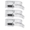3Pcs Linear Presser Foot Wear Resistance Stainless Steel Sewing Tools for Replace Old Sewing Machine Accessories