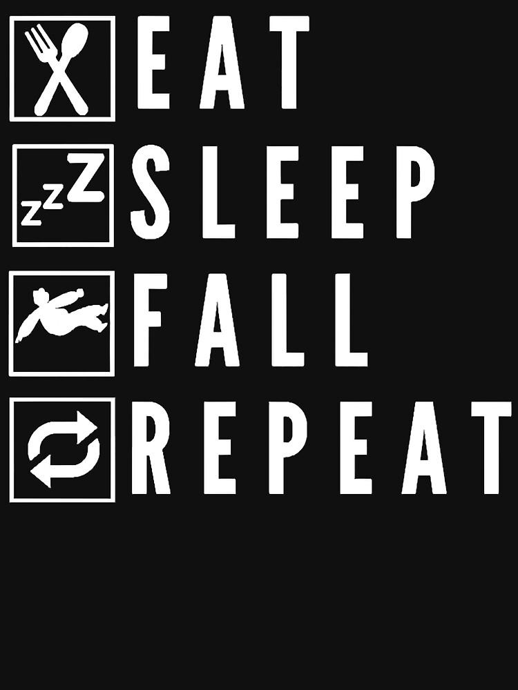 Fall Guys Eat Sleep Fall Repeat Classic T-Shirt