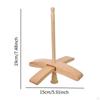 Turkish Drop Spindle Detachable Sturdy Manual Tool Wood Yarn Making for Weaving