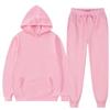 Completo con Felpa con Cappuccio e Pantaloni della Tuta Classici Sportivi Unisex – 15 Colori Disponibili