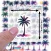 35pcs-100pcs Decals  Waterproof Decorative Stickers Tropical Stickers Palm Tree Stickers for Suitcases Computers Phones