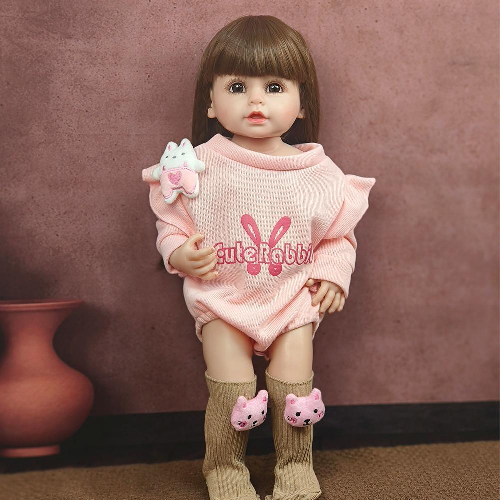 

55 см водонепроницаемые искусственные детские игрушки, кукла реборн, имитация новорожденных, настоящие детские игрушки