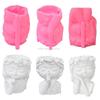 3D Portrait Vase Silicone Mold DIY Handmade Sculpture Flower Pot Resin Mold Plaster Craft Casting Mold Home Decoration Poterie