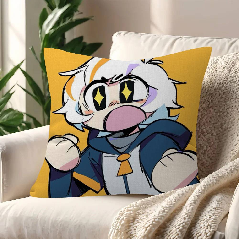 Anime C-Chuy Cute M-Mine  Cushion Cover Car Throw Pillow Case For Sofa Car Christmas Gift