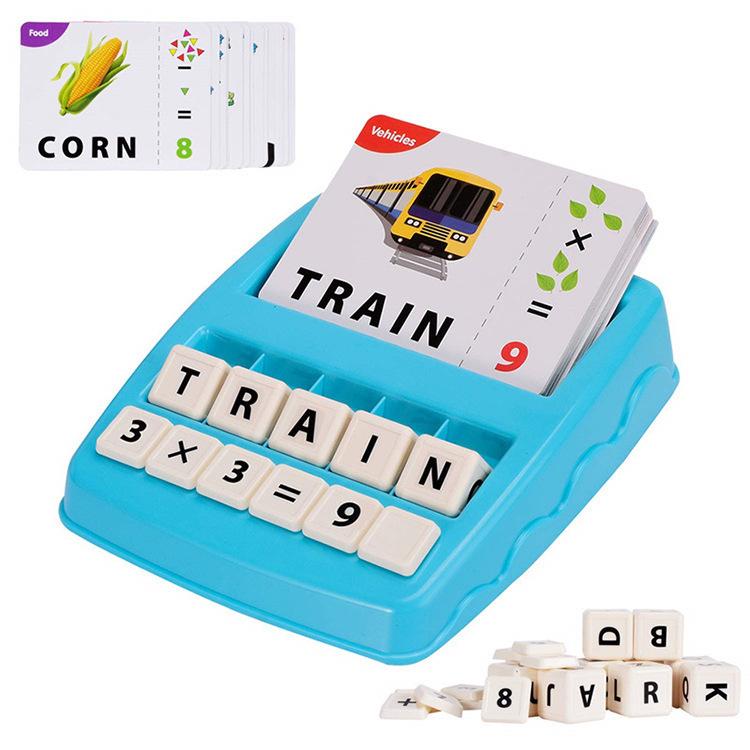 Alphabet Learning Game: Picture Recognition Jigsaw Puzzle for Early Education with Children's Word Cards