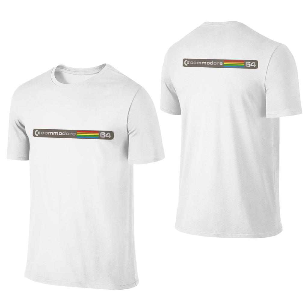 100 Cotton Commodore 64 Version 3a Tshirt Unisexs Double Sided T Shirt Unisex Oneck Summer Shirts Tops Oversized
