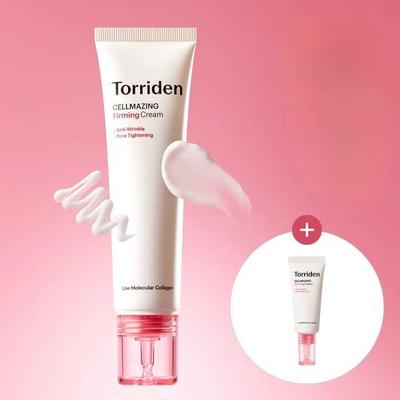 Cremă fermizantă cu colagen cu greutate moleculară mică Cellmazing Torriden 60ml (+20ml Bonus)