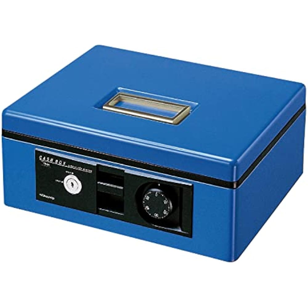 Kokuyo (KOKUYO) CB-12B Handbag Safe with Dial, B5, Blue