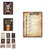 Timeless Cafe Bar Pub Beer Vintage Art For Stylish Living Room Decoration