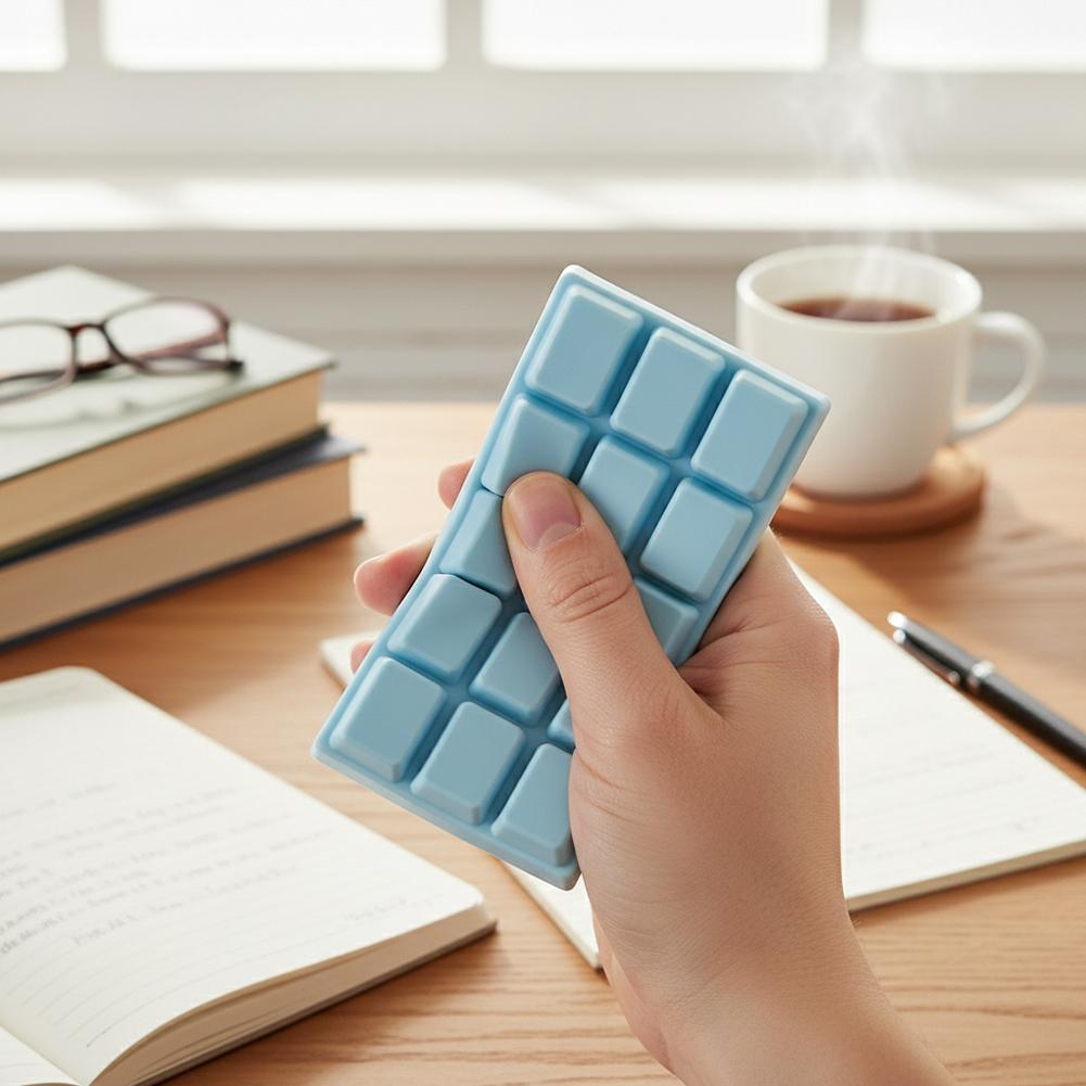 Simulated Chocolate Squeeze Toy Silicone Soft Slow Rebound Fidget Toys Stress Relief Toy Sensory Squeeze Toys For Adult