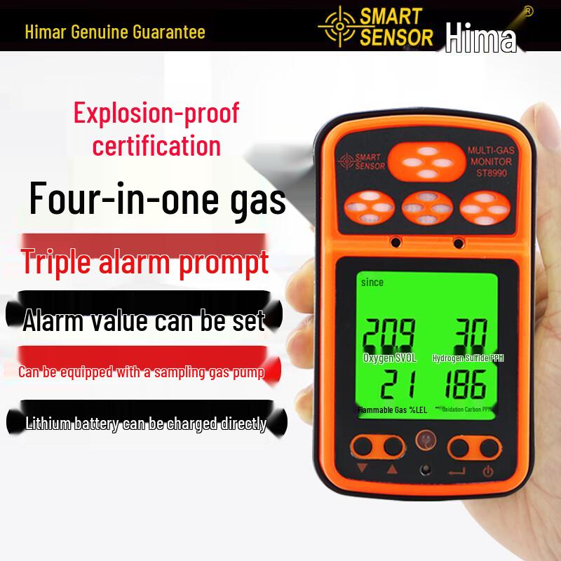 Xima 4-in-1 Multi-Gas Detector