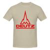 Deutz Vol Katoen Gevoel T-shirt Retro Straat Duurzaam Korte Mouw
