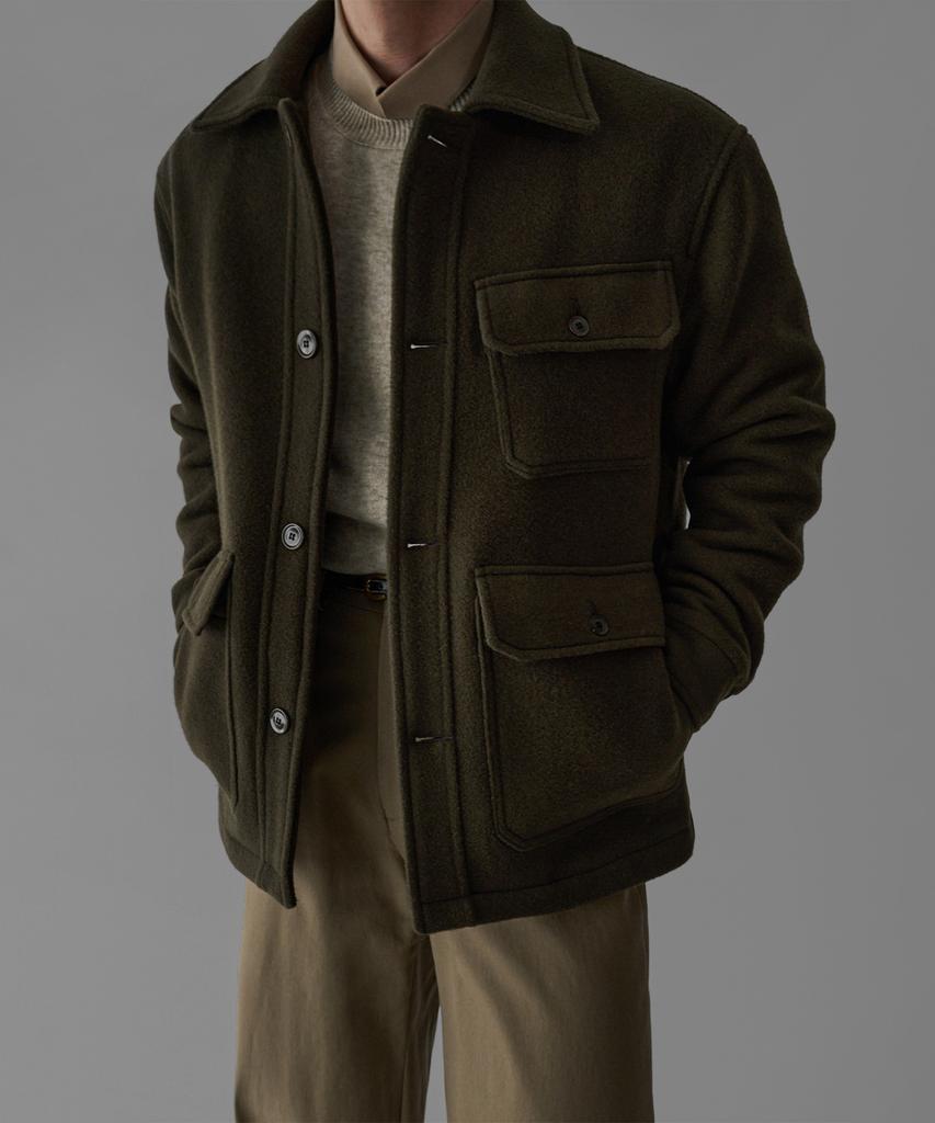 Bowlow Product Heavy Wool Field Jacket [Khaki]