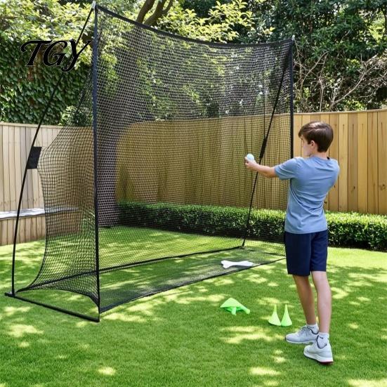 Baseball Training Net Heavy Duty Golf Practice Net, Hitting Netting, DIY Sports Ball Safety for Outdoor Backyard Driving Range Sport Netting