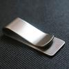 1pc Stainless Steel Pen Clip Pen Holder Vintage Ticket Holder, notebook accessories, stationery, office supplies