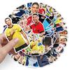 50 Cristiano Ronaldo Graffiti Stickers for Water Bottles, Luggage, Skateboards & DIY Football Star Decor.